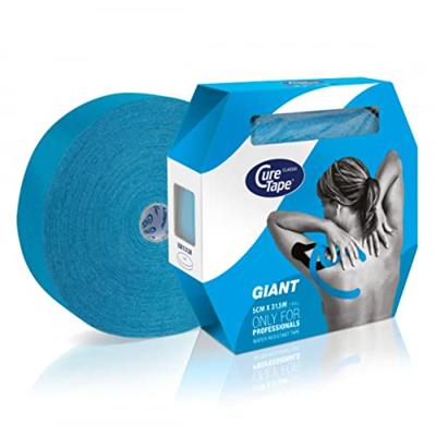 Cure Tape Giant blauw 5cm x 31.5m 1 Stuks