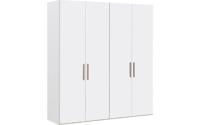 Goossens Kledingkast Easy Storage Ddk, Kledingkast 203 cm breed, 220 cm hoog, 4x draaideur - thumbnail