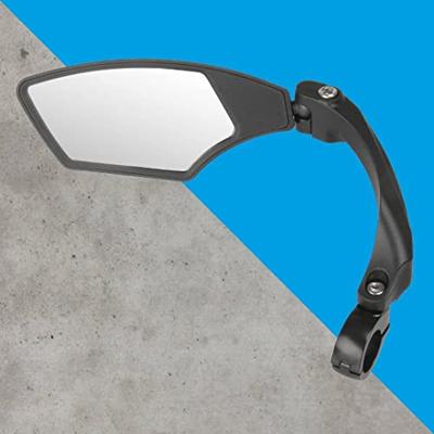 M-Wave fietsspiegel links 110 x 55 mm zwart