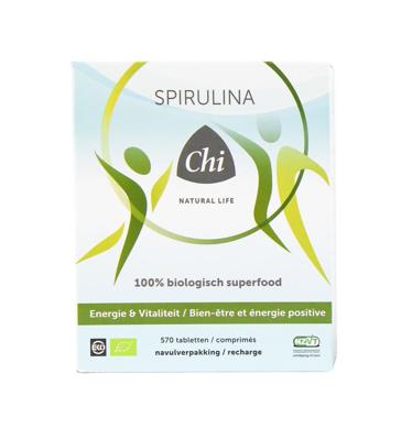 Chi Natural Life Bio Spirulina Tabletten Navulling Chi Natural Life Bio Spirulina Tabletten Navulling