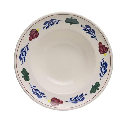 Boerenbont bord diep 28 cm