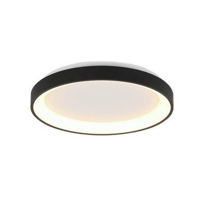 Steinhauer PlafondlampRinglede design zwart Ø 28cm - 3690ZW