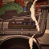 Back To The Future Art Print Hill Valley 40th Anniversary Limited Edition 42 x 30 cm - thumbnail