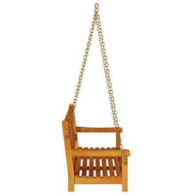 Schommelbank Bruin 110 x 56 x 58.5 cm Massief Acaciahout