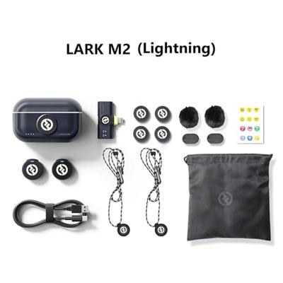 Hollyland Lark M2 with Lightning Plug (Duo,Shine Charcoal)