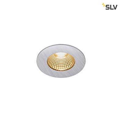 SLV Ronde inbouwspotPatta 8cm - 7,3w - 1800-3000K metaalgrijs - 1002100