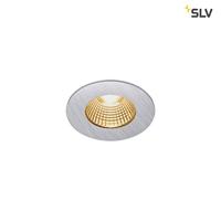 SLV Ronde inbouwspotPatta 8cm - 7,3w - 1800-3000K metaalgrijs - 1002100 - thumbnail