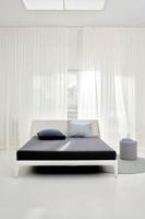 Auping Organic Jersey Hoeslaken Soft anthracite - thumbnail