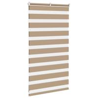 Zebra Blind 75x100 cm stofbreedte 70,9 cm polyester zandbruin - thumbnail