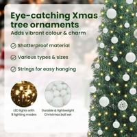 VidaXL Kunstkerstboom groen 180 cm pvc en staal en kunststof - thumbnail