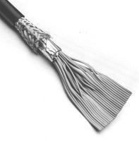 3M 3659/26 100 SF Lintkabel Rastermaat: 1.27 mm 26 x 0.08 mm² Zwart, Grijs per meter - thumbnail