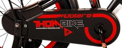 Volare thombike kinderfiets - jongens - 16 inch - zwart rood