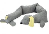 Beeztees Puppy knuffel cosy doggy grijs 120cm - thumbnail
