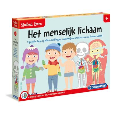 Clementoni Spelend Leren menselijk lichaam