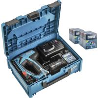 Novus Tools J-550 031-0375 Accunietpistool Type niet Type 37, Type 53 Lengte nieten 6 - 14 mm Incl. accu, Incl. lader, Incl. koffer - thumbnail