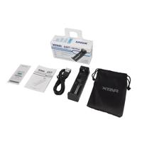Xtar ANT MC1 Plus – mini-oplader USB 1000 mA Li-Ion display - thumbnail