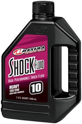 MAXIMA RACING OILS voorvork-olie "racing shock fluid". daempferoel 10w maxima 946ml racing 130-390