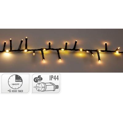 LED Microcluster 710 LEDs Warm Wit Licht Zwart