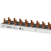 Siemens 5ST37730 Stiftlijst Aantal rijen 3 Meerdere kleuren 10 mm² 63 A 230 V Geleidertype: L, L, L, N 1 stuk(s) - thumbnail