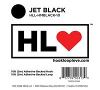 Pedaltrain Hook Loop Love Jet Black klittenband 3 meter - thumbnail
