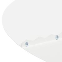 VidaXL Geschikt voor platte boomringen 5 pcs wit ø30 / 60 cm staal - thumbnail