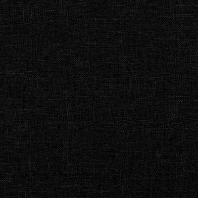 Eetkamerstoelen 2 st stof zwart