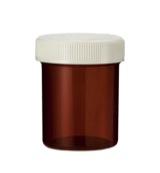 Spruyt Hillen Tabletflacon 25ml bruin met dop 500 Stuks