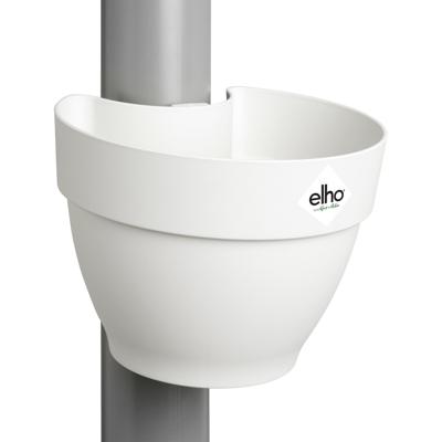 Elho Vibia campana regenpijpbakje 22cm Wit