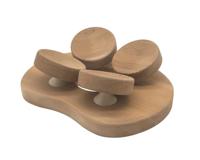 Halu ergonomische hoofdsteun voor Sauna - Rond - Red Cedar - thumbnail