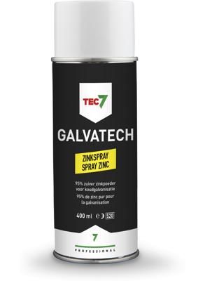 TEC7 GALVATECH zinkspray - 400ml aerosol