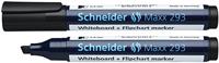 Schneider Schreibgeräte Maxx 293 129394 Whiteboardmarkerset Zwart, Rood, Blauw, Groen 5 stuk(s) - thumbnail