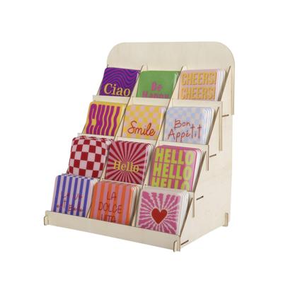 Decobord decoris mdf 9.5x9.5cm assorti