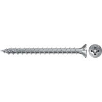 Fischer 670300 Power-Fast II CZF Spaanplaatschroef 4.5 mm 40 mm Kruiskop Pozidriv Staal Galvanisch verzinkt 100 stuk(s) - thumbnail