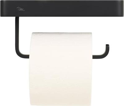 Ben Mykanto toiletrolhouder 18,8x10x9cm mat zwart