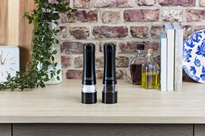 Russell Hobbs 28010-56 kruidenstrooier Zwart Zout-/peperschudderset