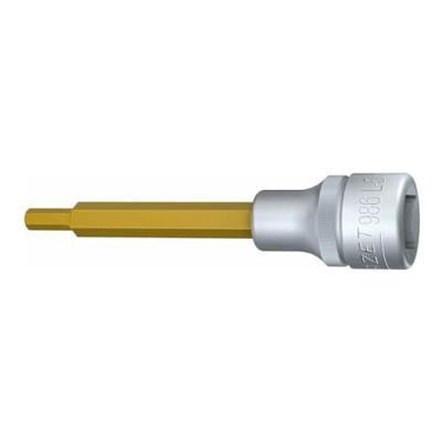 HAZET Dopsleutelbit 986L-5 · 1/2 inch (12,5 mm) vierkant hol · Binnen-zeskant-profiel · SW 5 mm HAZET Dopsleutelbit 986L-5 · 1/2 inch (12,5 mm) vierkant hol · Binnen-zeskant-profiel · SW 5 mm