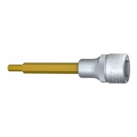 HAZET Dopsleutelbit 986L-5 · 1/2 inch (12,5 mm) vierkant hol · Binnen-zeskant-profiel · SW 5 mm - thumbnail