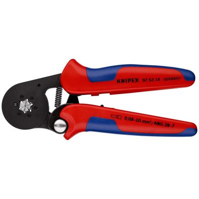 Knipex 975314SB 0304849 Krimptang Adereindhulzen 0.08 tot 6 mm² Knipex 975314SB 0304849 Krimptang Adereindhulzen 0.08 tot 6 mm²