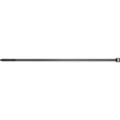 Fischer 69367 UBN Kabelbinder 250 mm 4.80 mm Zwart UV-gestabiliseerd 100 stuk(s)