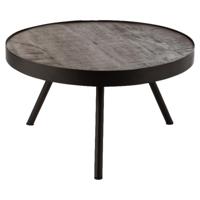 J-Line Bijzettafel 'Delphi' Mangohout, 60cm - thumbnail