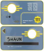 Fallout Replica - Security Keycard Vault 111 Limited Edition - thumbnail