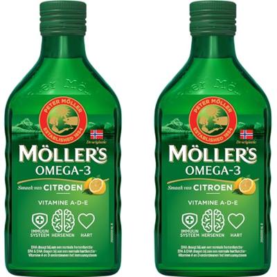Mollers Omega-3 Citroen Levertraan Mollers Omega-3 Citroen Levertraan