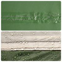 Kampeerluifel waterdicht 300x294 cm groen - thumbnail