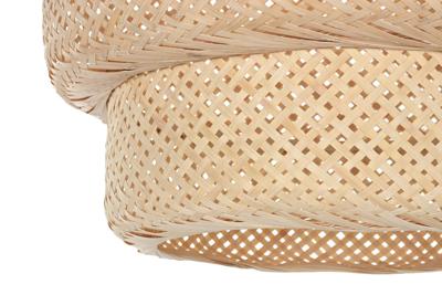 Plafondlamp Home ESPRIT Lichtbruin Bamboe 50 x 50 x 55 cm