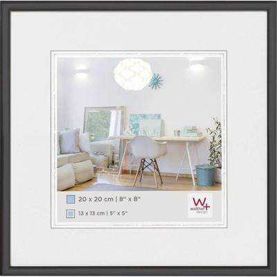 walther+ design KV220B Wissellijst Papierformaat: 20 x 20 cm (b x h x d) 21 x 21 x 1.4 cm Zwart walther+ design KV220B Wissellijst Papierformaat: 20 x 20 cm (b x h x d) 21 x 21 x 1.4 cm Zwart