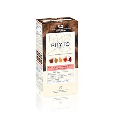 Phyto Phytocolor Permanent Color 5.3 Châtain Clair Doré Haarverf 112 ml