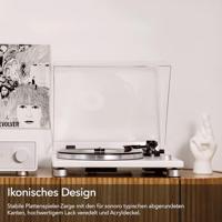 Sonoro PLATINUM Automatisch EAS Platenspeler - Wit / Zilver - thumbnail