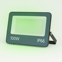 Led floodlight | 100w | IP66| Groen | ThatsLed - thumbnail