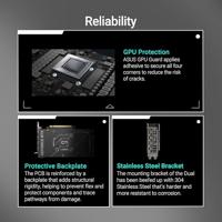 VGA ASUS GeForce RTX 5060 DUAL-RTX5060-O8G - thumbnail