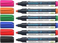 Schneider Schreibgeräte Whiteboard-Marker Maxx 290 6er Set sortiert, 5+1 Aktion 129096 Whiteboardmarker 1 stuk(s) - thumbnail